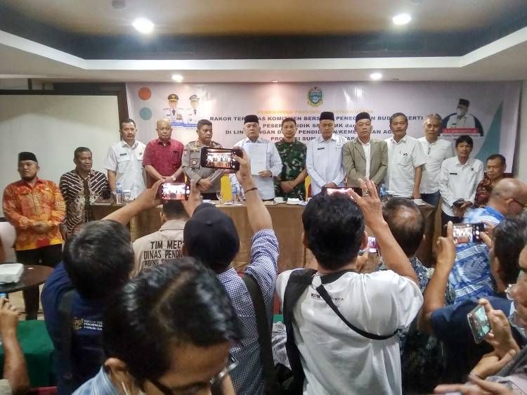 Rakor Disdik Hasilkan 15 Panduan Untuk Diterapkan ke Sekolah se-Sumut