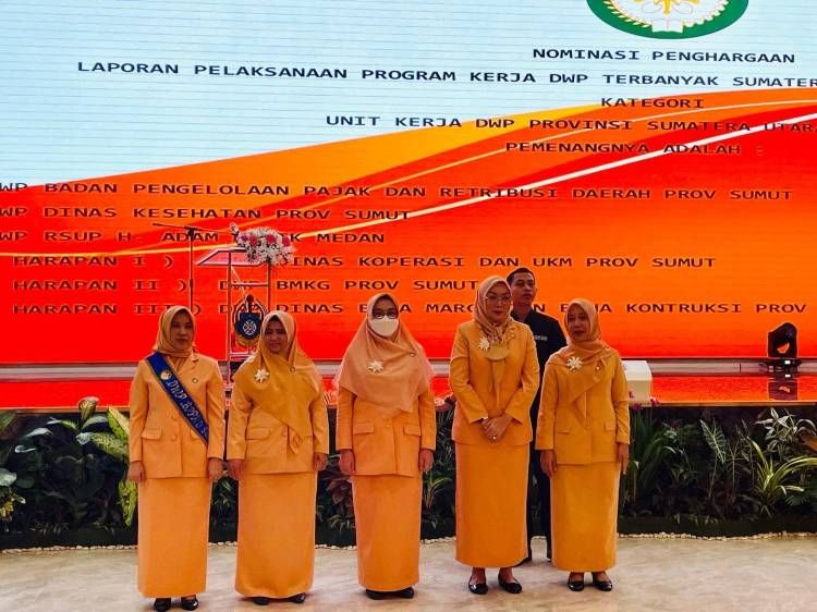DWP RSUP HAM Sabet Juara 3 Penghargaan E-Reporting se-Sumut
