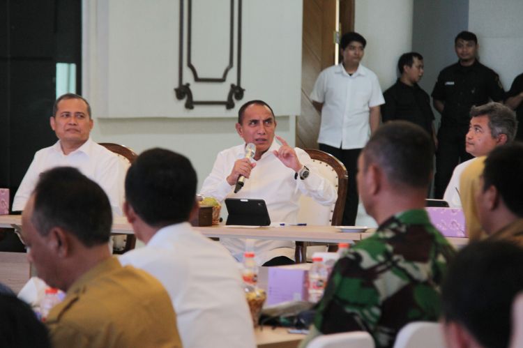 Jelang Nataru, Edy Rahmayadi Minta Komoditas asal Sumut Dikontrol Ketat