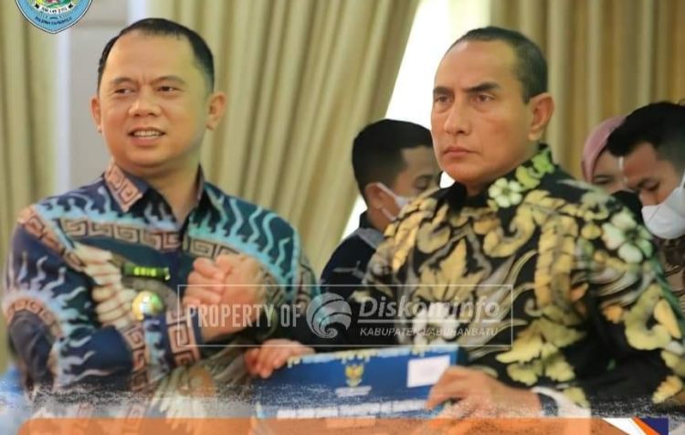 Bupati Labuhanbatu Hadiri Penyerahan DIPA dan TKDD TA 2023