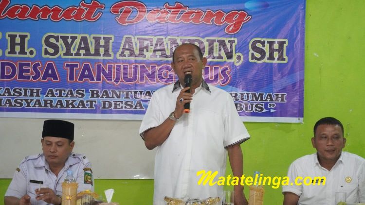 Syah Afandin: Jalan Stabat-Secanggang Segera Diperbaiki, Anggarannya Rp90 M