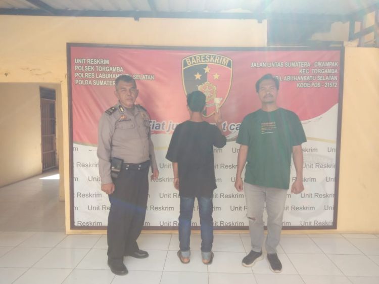 Polsek Torgamba Tangkap Tangan Pelaku Pungli