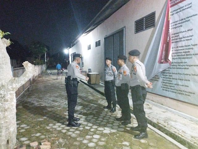 Polres Metro Ploting Personil Untuk Jaga Gudang Logistik Pemilu