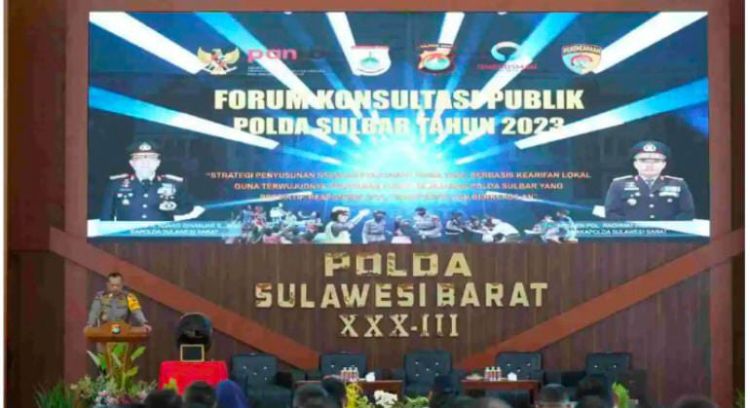 Polda Sulbar Gelar Forum Diskusi Publik Angkat Tema Kearifan Lokal, Ini Pesan Kapolda Irjen Pol Aang Ginanjar