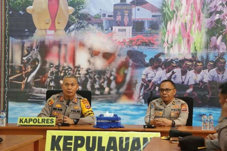 Kapolres Kepulauan Tanimbar Terima Tim Wasops Itwasda Polda Maluku