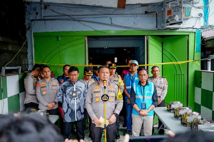 26 Terduga Penambang Bitcoin Diamankan Polda Sumut