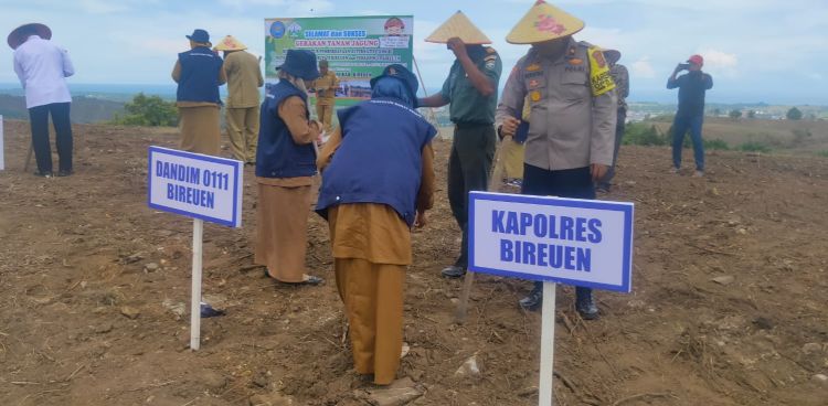 Polres Bireuen Dukung Program GDAD dalam Perang Melawan Narkotika