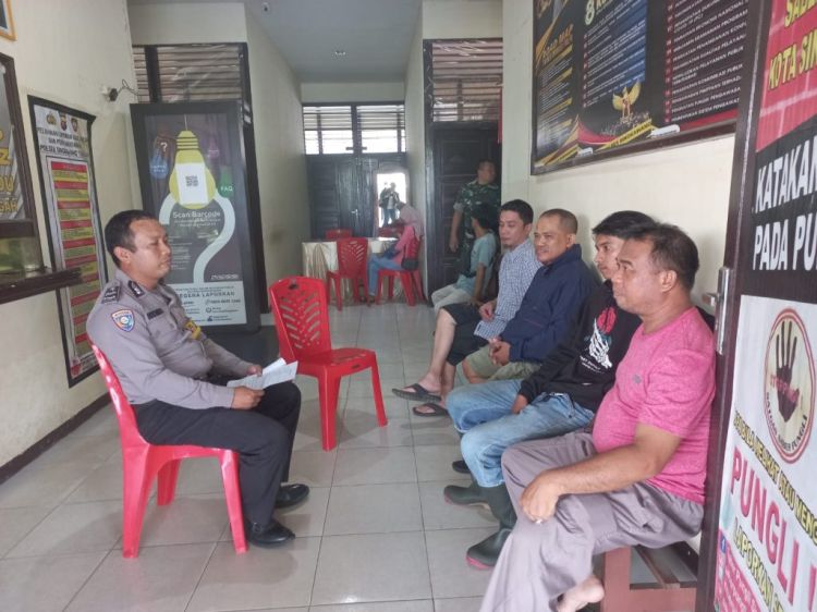 Tingkatkan Palayanan, Bhabinkamtibmas Polsek Singkawang Tengah Polres Singkawang Polda Kalbar Menerima Pengaduan dari Warga Binaan