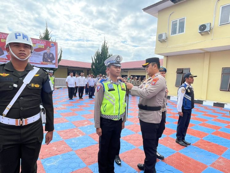 Polres Tapanuli Utara Gelar Pasukan Operasi Keselamatan Toba 2023