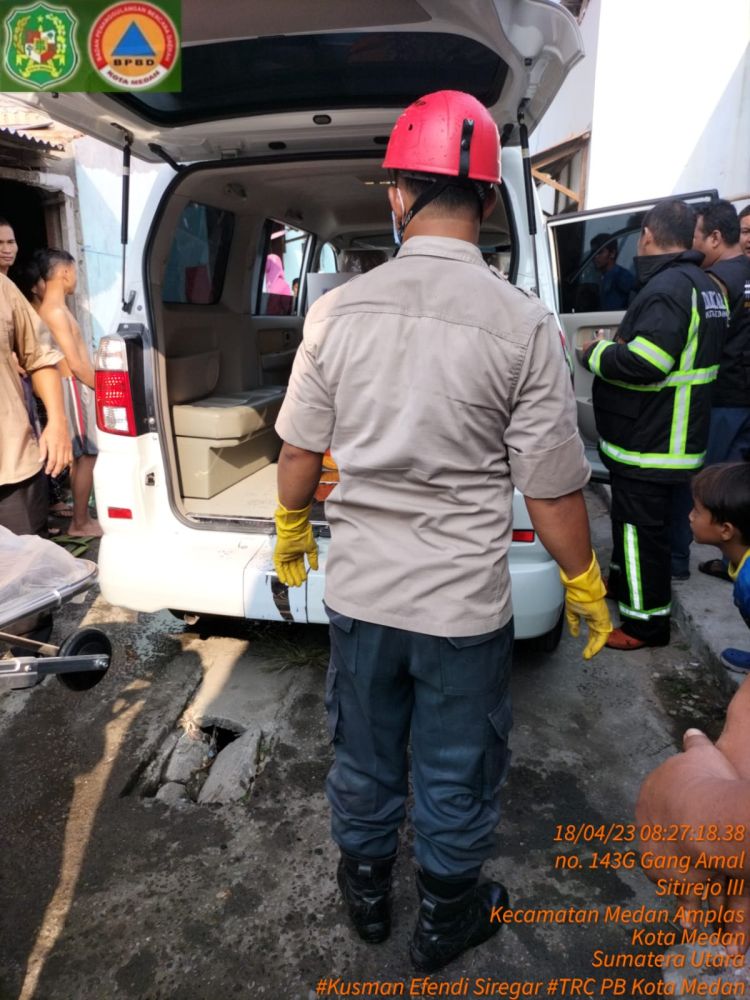Rumah Terbakar, 6 Orang Sekeluarga Tewas di Medan