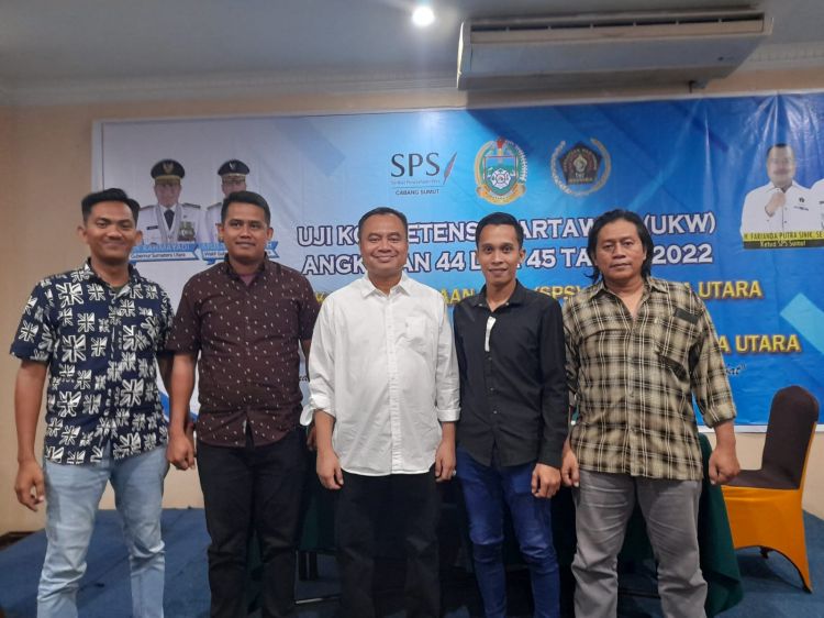 Momen UKW Angkatan  44-45 PWI-SPS Sumut